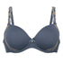 Spitzen BH mit Bügel & Spacerschale aus der Lingerie-Serie COLETTE von der Marke Rosa Faia, Farbe: sky grey, Produktfoto