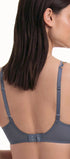 Spitzen BH mit Bügel & Spacerschale aus der Lingerie-Serie COLETTE von der Marke Rosa Faia, Farbe: sky grey, Rückansicht