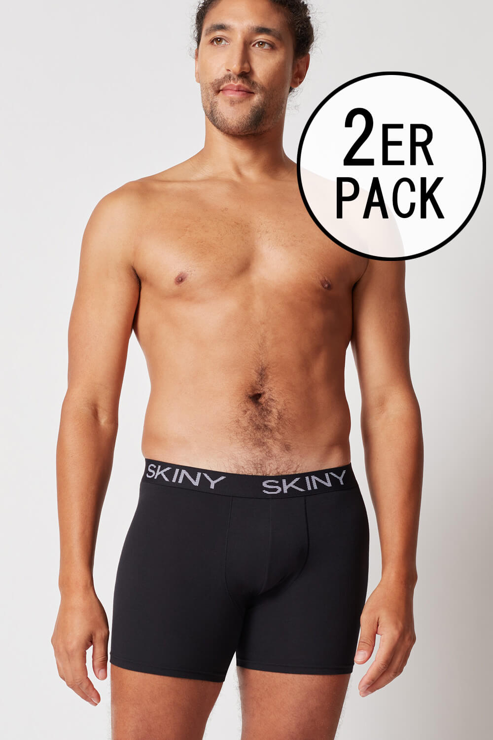 Pant long leg im 2er Pack - COTTON MULTIPACK Skiny men
