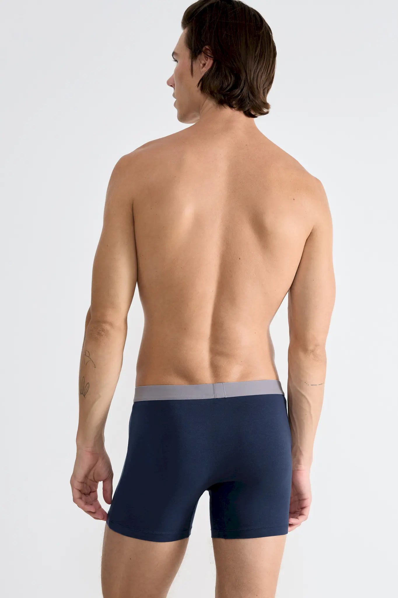 Short im 2er Pack aus der Männerunterwäsche-Serie GO ABC 2.0 von der Marke Sloggi men, Farbe: navy, Rückansicht