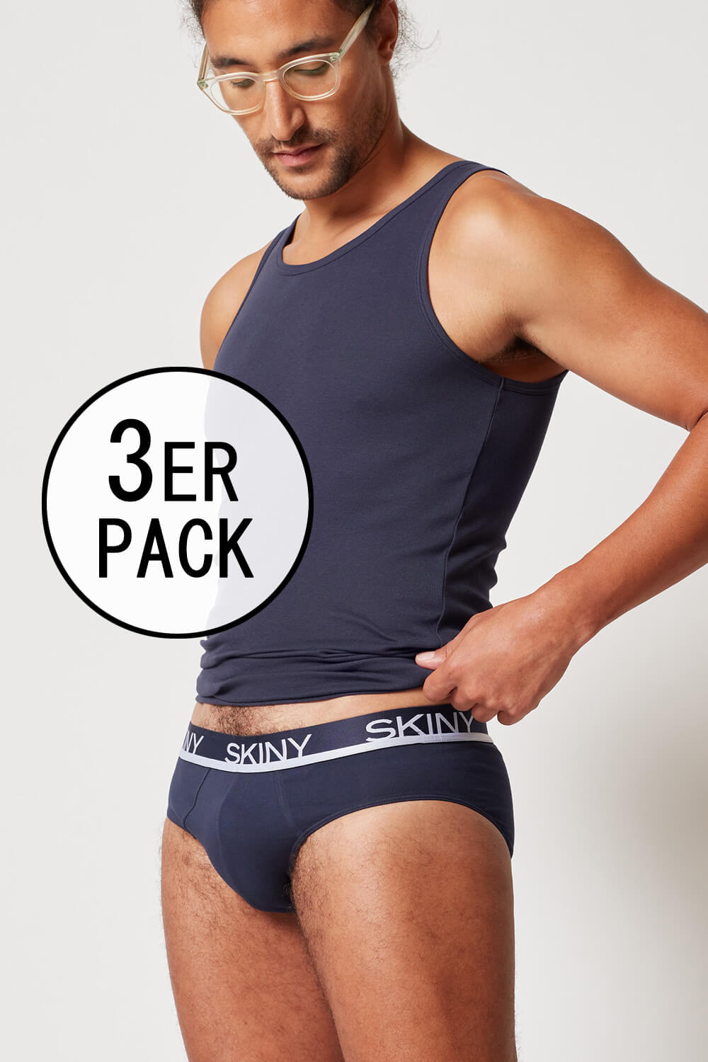 Slip im 3er Pack - COTTON MULTIPACK Skiny men