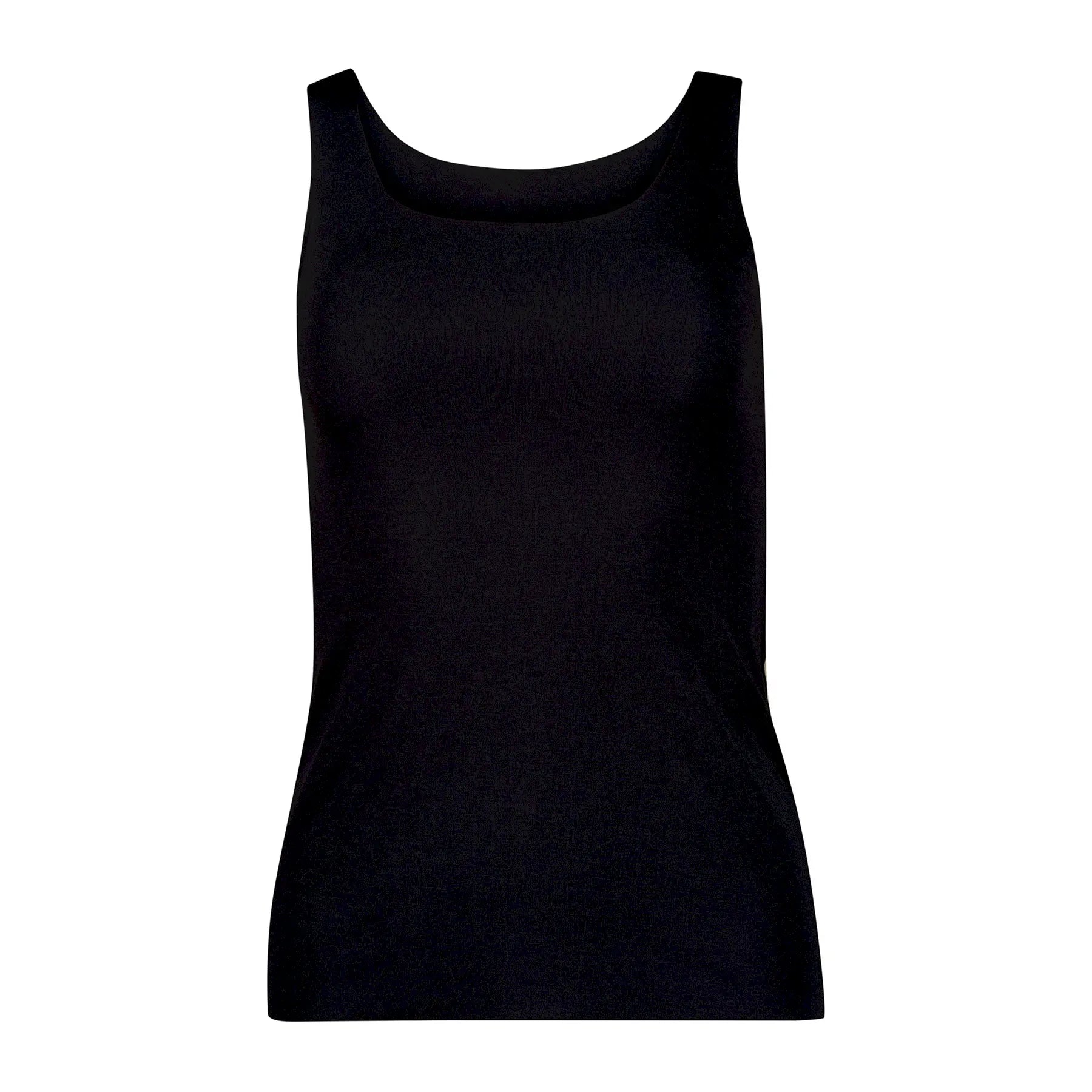 Tank Top aus der nahtlosen Unterwäsche-Serie ADVANTAGE MODAL INVISIBLE von der Marke Skiny, Farbe: black, Produktfoto