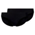 Rio Slip im 2er Pack aus der nahtlosen Unterwäsche-Serie ADVANTAGE MODAL INVISIBLE von der Marke Skiny, Farbe: black, Produktfoto