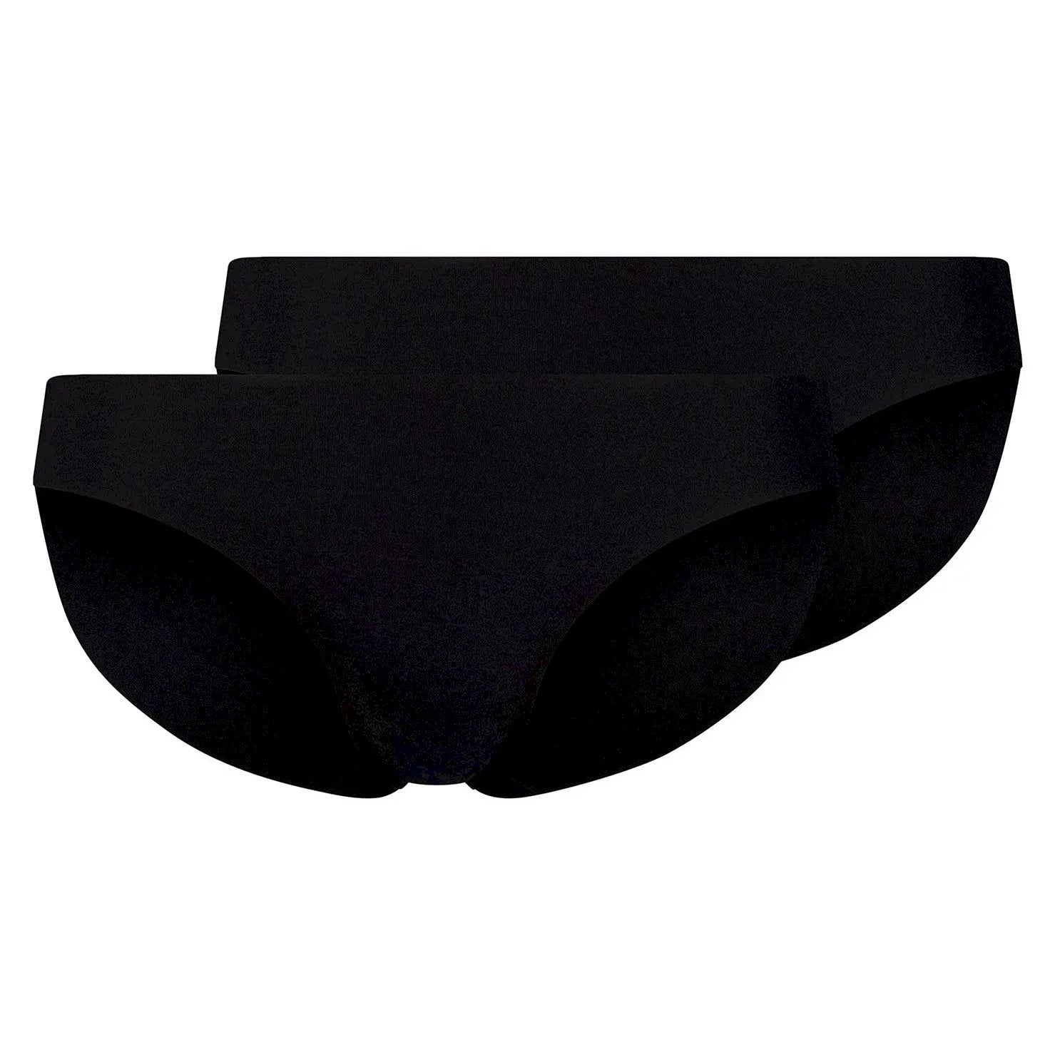 Rio Slip im 2er Pack aus der nahtlosen Unterwäsche-Serie ADVANTAGE MODAL INVISIBLE von der Marke Skiny, Farbe: black, Produktfoto