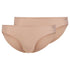 Rio Slip im 2er Pack aus der nahtlosen Unterwäsche-Serie ADVANTAGE MODAL INVISIBLE von der Marke Skiny, Farbe: beige, Produktfoto