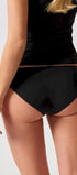 Rio Slip aus der nahtlosen Unterwäsche-Serie ADVANTAGE MODAL INVISIBLE von der Marke Skiny, Farbe: black, Rückansicht