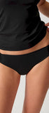 Rio Slip aus der nahtlosen Unterwäsche-Serie ADVANTAGE MODAL INVISIBLE von der Marke Skiny, Farbe: black, Vorderansicht