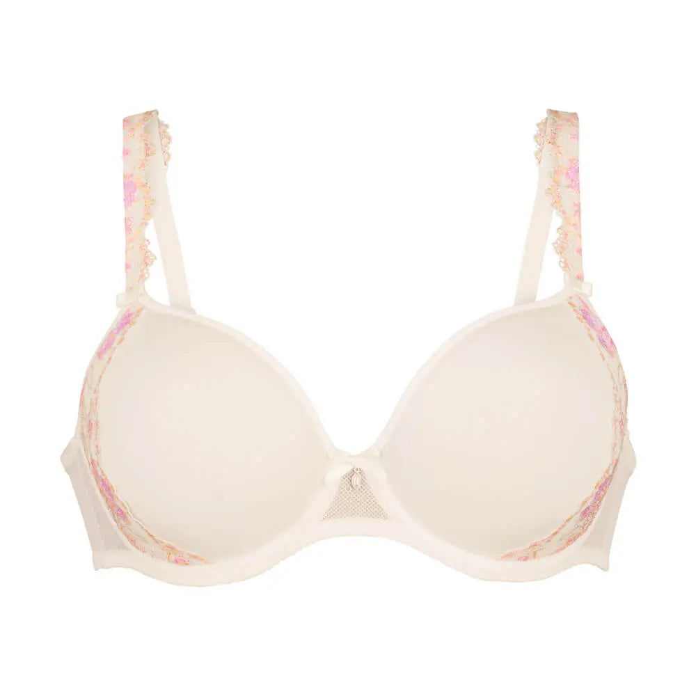 Spitzen BH mit Bügel & Spacerschale aus der Lingerie-Serie COLETTE von der Marke Rosa Faia, Farbe: crystal, Produktfoto