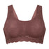 Bralette aus der Wäsche-Serie ESSENTIALS LACE von der Marke Anita, Farbe: berry, Produktfoto