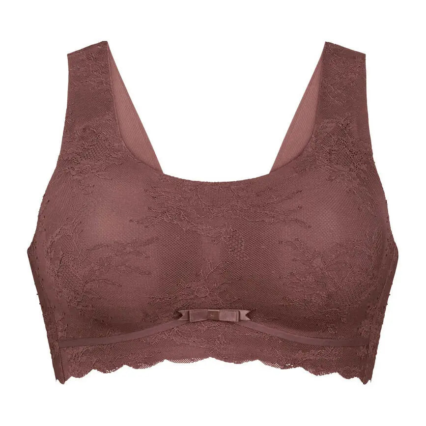 Bralette aus der Wäsche-Serie ESSENTIALS LACE von der Marke Anita, Farbe: berry, Produktfoto