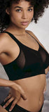 Soft BH mit Schale aus der Dessous-Serie EVE von der Marke Rosa Faia, Farbe: schwarz, Vorderansicht
