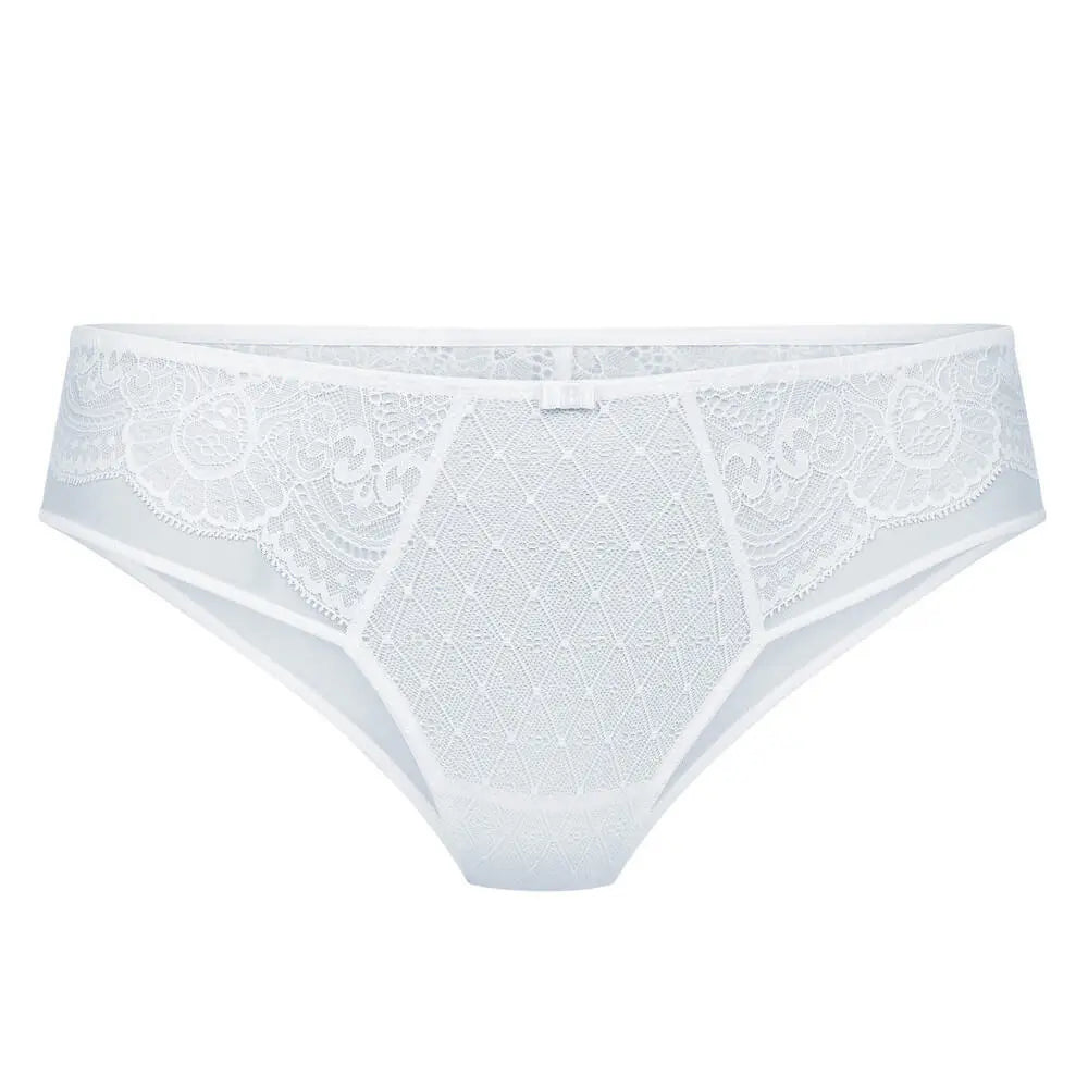 Femininer Shorty aus der Wäsche-Serie SELMA von der Marke Rosa Faia, Farbe: weiss, Produktfoto