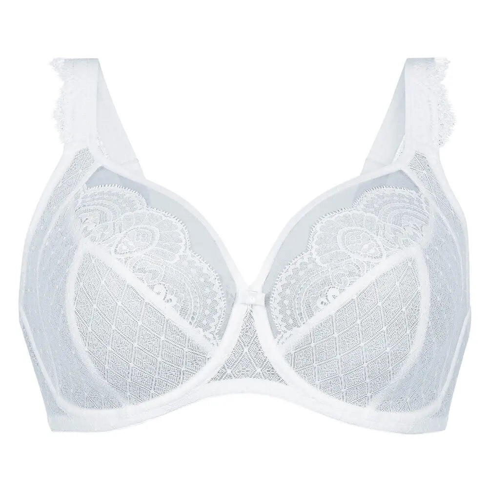 Big Cup Bügel BH aus der Wäsche-Serie SELMA von der Marke Rosa Faia, Farbe: weiss, Produktfoto