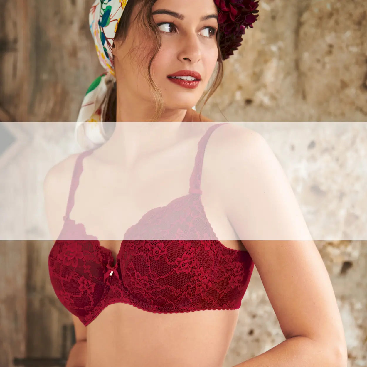 Rote Unterwäsche - Bobette von Rosa Faia