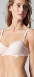 Spacer BH aus der Dessous-Serie ANDORA von der Marke Simone Perele, Farbe: puder, Seitenansicht