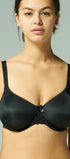 Bügel BH mit extra Halt aus der Dessous-Serie ANDORA von der Marke Simone Perele, Farbe: schwarz, Vorderansicht