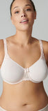 Bügel BH mit extra Halt aus der Dessous-Serie ANDORA von der Marke Simone Perele, Farbe: puder, Vorderansicht