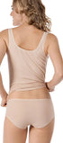 Tank Top im 2er Pack aus der Basicwäsche-Serie COTTON ADVANTAGE von der Marke Skiny, Farbe: skin, Rückansicht
