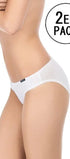 Rio Slip im 2er Pack aus der Basicwäsche-Serie COTTON ADVANTAGE von der Marke Skiny, Farbe: white, Seitenansicht