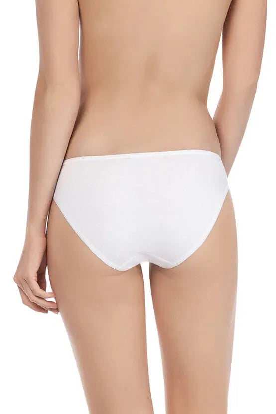 Rio Slip im 2er Pack aus der Basicwäsche-Serie COTTON ADVANTAGE von der Marke Skiny, Farbe: white, Rückansicht