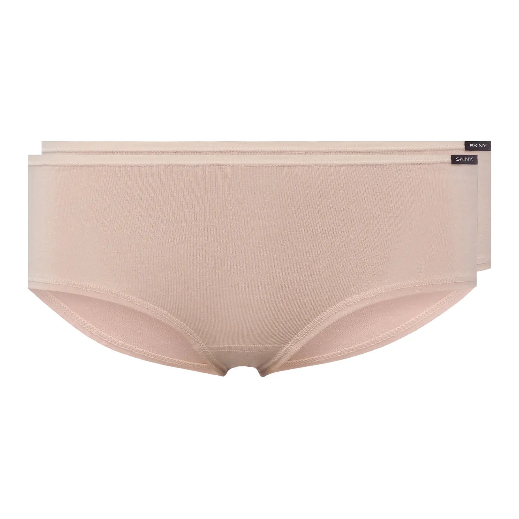 Panty im 2er Pack aus der Basicwäsche-Serie COTTON ADVANTAGE von der Marke Skiny, Farbe: skin, Produktfoto