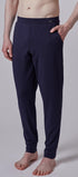 Lange Hose aus der Unterwäsche-Serie NIGHT IN MIX & MATCH von der Marke Skiny men, Farbe: crown blue, Vorderansicht