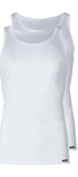 Tank Top im 2er Pack aus der Männershirt-Serie SHIRT MULTIPACK von der Marke Skiny men, Farbe: white, Produktfoto