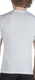 V-Shirt im 2er Pack aus der Männershirt-Serie SHIRT MULTIPACK von der Marke Skiny men, Farbe: white, Rückansicht
