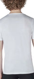 T-Shirt im 2er Pack aus der Männershirt-Serie SHIRT MULTIPACK von der Marke Skiny men, Farbe: white, Rückansicht