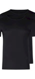 T-Shirt im 2er Pack aus der Männershirt-Serie SHIRT MULTIPACK von der Marke Skiny men, Farbe: black, Produktfoto