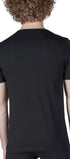 T-Shirt im 2er Pack aus der Männershirt-Serie SHIRT MULTIPACK von der Marke Skiny men, Farbe: black, Rückansicht