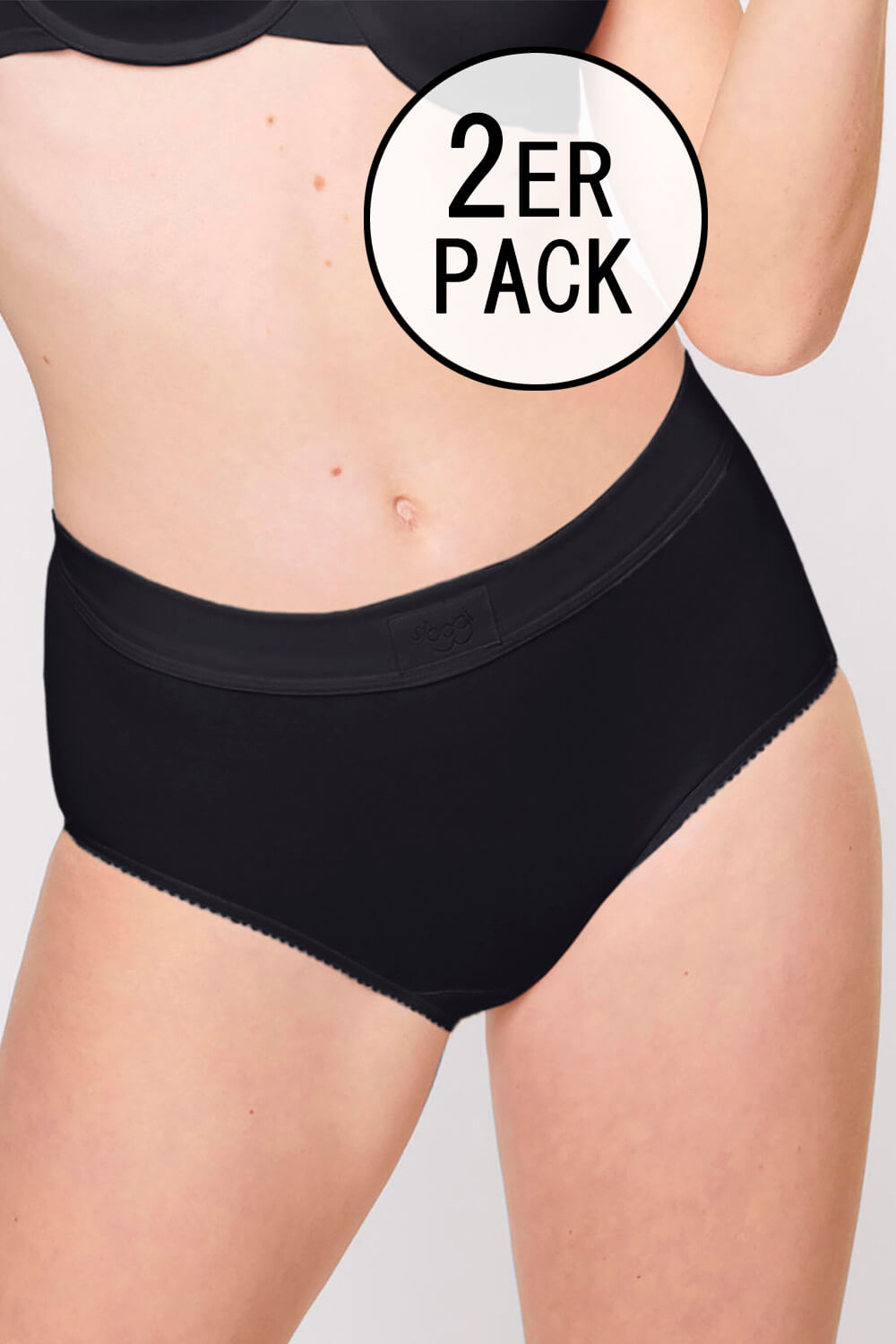 Maxi Slip im 2er Pack - DOUBLE COMFORT Sloggi