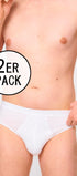 Midi Slip im Doppelpack - 24/7 Sloggi men
