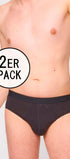 Midi Slip im Doppelpack - 24/7 Sloggi men