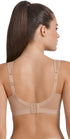 Sport BH aus der Sportwäsche-Serie LIGHT & FIRM von der Marke Anita active, Farbe: deep sand, Rückansicht