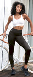 Sport Leggings aus der Sportunterwäsche-Serie SPORT TIGHTS MASSAGE von der Marke Anita active, Farbe: schwarz, Vorderansicht 