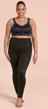 Lange Sporthose aus der Sportunterwäsche-Serie SPORT TIGHTS MASSAGE+ von der Marke Anita active, Farbe: schwarz, Vorderansicht