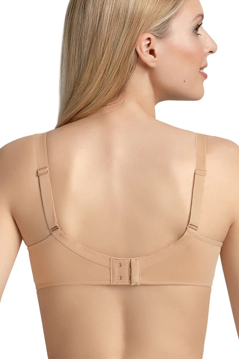 Still BH mit Bügel aus der Umstandswäsche-Serie BASIC von der Marke Anita maternity, Farbe: deep sand, Rückansicht