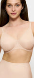 Minimizer BH aus der Unterwäsche-Serie URBAN MINIMIZER von der Marke Triumph, Farbe: nude beige, Vorderansicht