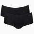 Short im 2er Pack aus der Wäsche-Serie ZERO MODAL 2.0 von der Marke Sloggi, Farbe: black, Produktfoto