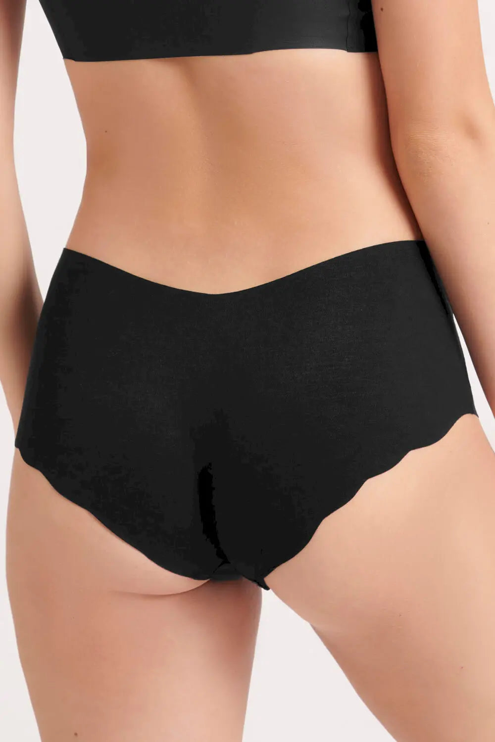 Short im 2er Pack aus der Wäsche-Serie ZERO MODAL 2.0 von der Marke Sloggi, Farbe: black, Rückansicht