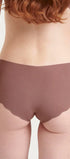 Short im 2er Pack aus der Wäsche-Serie ZERO MODAL 2.0 von der Marke Sloggi, Farbe: cacao, Rückansicht