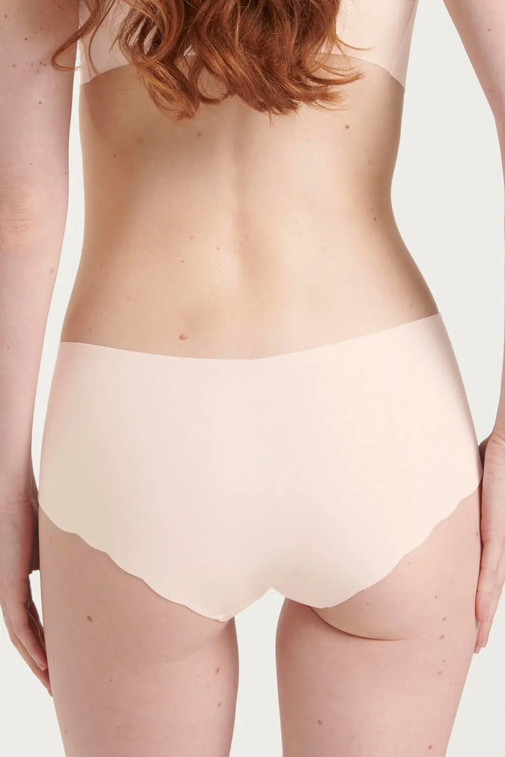 Short im 2er Pack aus der Wäsche-Serie ZERO MODAL 2.0 von der Marke Sloggi, Farbe: angora, Rückansicht