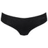 Hipstring im 2er Pack aus der Unterwäsche-Serie ZERO MODAL 2.0von der Marke Sloggi, Farbe: black, Produktfoto