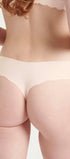 Hipstring im 2er Pack aus der Unterwäsche-Serie ZERO MODAL 2.0von der Marke Sloggi, Farbe: angora, Rückansicht