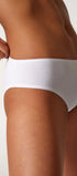 Midi Slip aus der Unterwäsche-Serie COTTON ESSENTIALS von der Marke Skiny, white,Seitenansicht