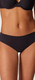 Midi Slip aus der Unterwäsche-Serie COTTON ESSENTIALS von der Marke Skiny, black, Frontansicht