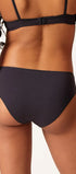 Midi Slip aus der Unterwäsche-Serie COTTON ESSENTIALS von der Marke Skiny, black, Rückenansicht